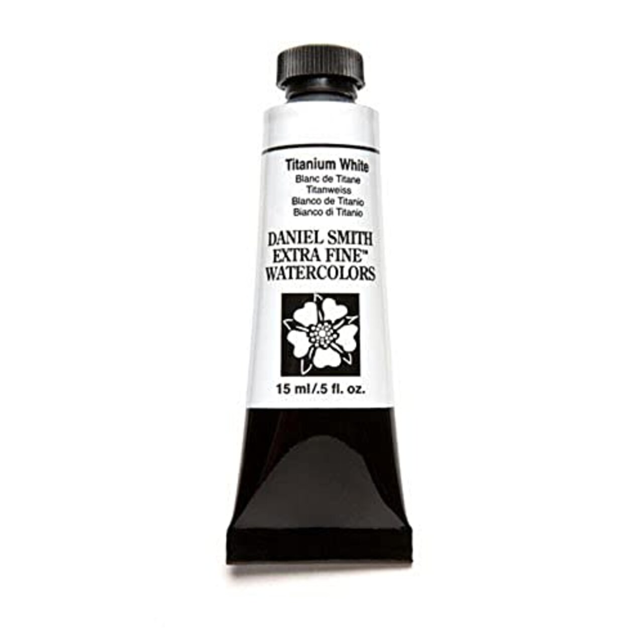 Extra Fine Watercolor 15ml Paint Tube, Titanium White (284600118), 0.5 Fl Oz (Pack of 1)